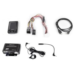 Bluetooth hndfrit kit m/skrm til telefoni & musikstreaming