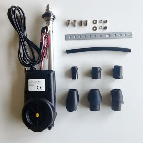 Au2Tek motor antenne, chrom