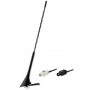 MTA/Calearo 16V tagantenne FM & DAB+ med forstrker - 60 hldning 30cm pisk