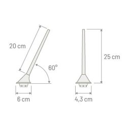 MTA/Calearo kort 16V tagantenne FM/AM & DAB/DAB+