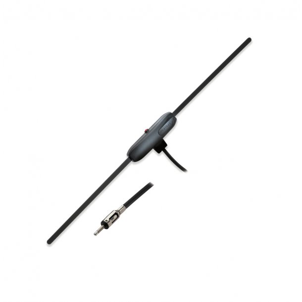 MTA/Calearo universal rudeantenne FM/AM, med dobbelt forstrker