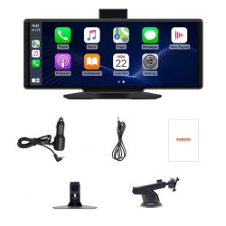 10,26&#34; multimedia skrm med indbygget dashcam og trdls Apple Carplay & Android Auto