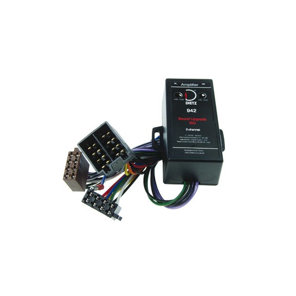 ISO Adaptor Til 2 Kanaler Universal