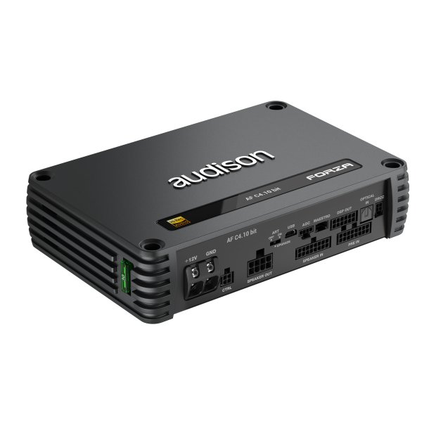 Audison Forza 4 kanals forstrker med sound processor - 600w