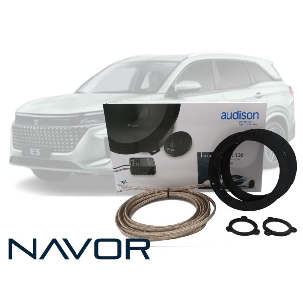 Navor E5 for- og baghjttaler st, 2-vejs