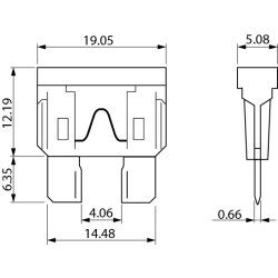 Midi ATO sikringsbro
