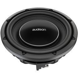 Audison Voce II 10" slim high-end subwoofer 4+4 ohm