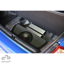 Subwoofer kasse - 10" - til reserhjulsbr�nd