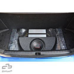 Subwoofer kasse - 10" - til reserhjulsbr�nd