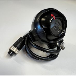 CCD side/bakkamera 150g m/hus og natbelysning -12 & 24 volt