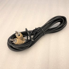 Bakkamera forlnger kabel 5 m gul RCA/Phonostik (billed) og strm u/DC stik