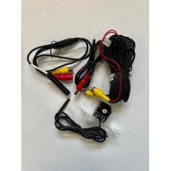 Bakkamera indbygget i nummerpladelygte - Volvo