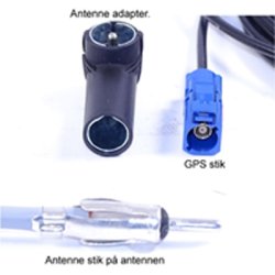 Ford Mondeo 2007 til 2014 antenne lsning