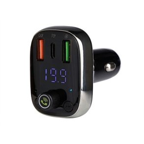 WayMe FM trasmitter med billader - 12/24V