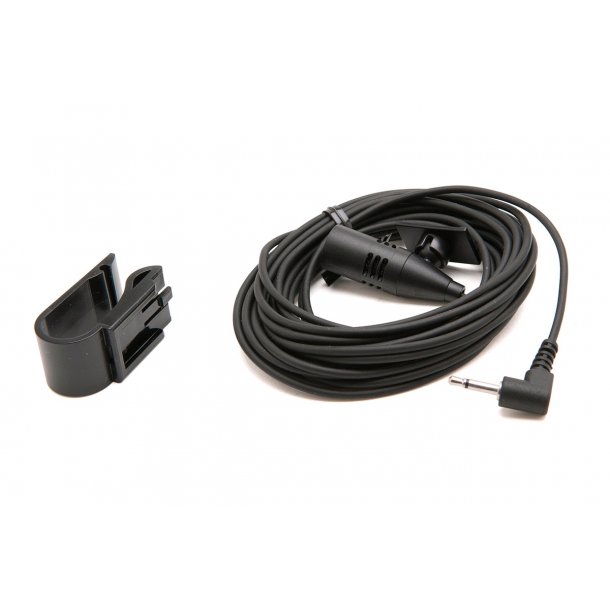 Pioneer mikrofon passer til alle MVH, DEH, AVH, SPH og AVIC modeller som har bluetooth.