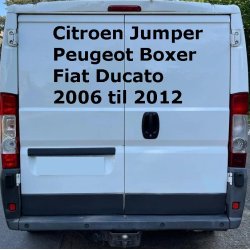 Bakkamera indbygget i bremselygten - Jumper, Boxer & Ducato