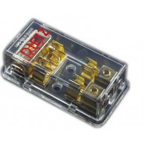 Sikringsfordelerblok - 3 ind - 2 ud