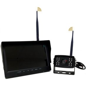 Trdlst 7" monitor inkl. heavy duty bakkamera og optagefunktion