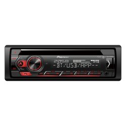 Pioneer enkelt DIN bilradio med CD-afspiller