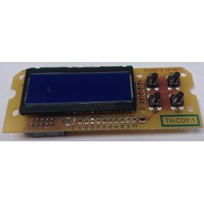 Display til Audison TH forstrkere.