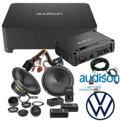 Audison lydpakke til diverse VW modeller, 52 pins quad lock stik