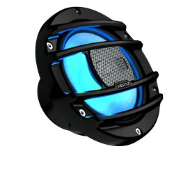 Hertz marine coax hjttaler m/RGB lys 200mm/8&#34; - sort