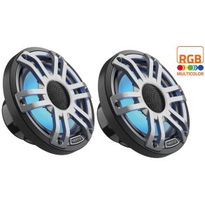 Hertz marine  coax h�jttaler m/RGB lys 165mm