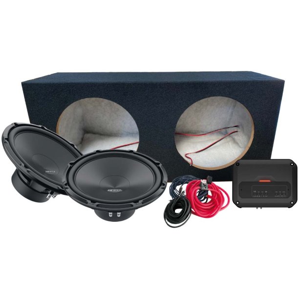 Hertz sub s�t 700watt - 2x12"
