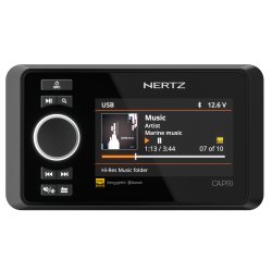 Hertz high-end marine media center