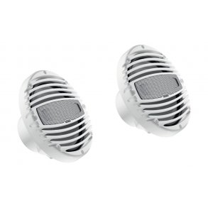 Hertz marine coax hjttaler m/RGB lys 200mm/8" - hvid