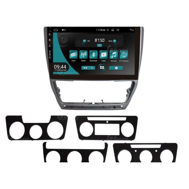 JF Sound android radio til Skoda Octavia med manuel klima kontrol