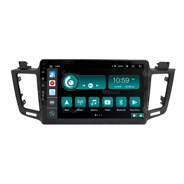 JF Sound multimedia system til Toyota Rav 4 fra 2013 til 2018