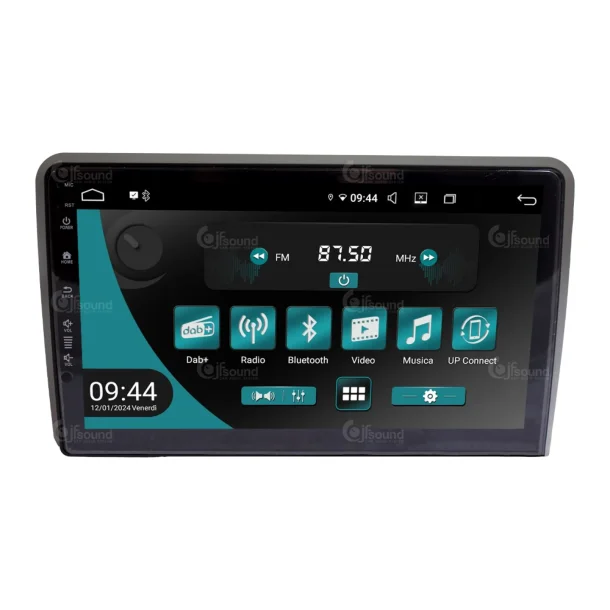 JF Sound android radio til Audi A3 fra 2003 til 2012