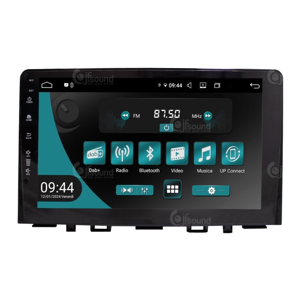 JF Sound android radio til Kia Rio og Stonic fra 2017 >