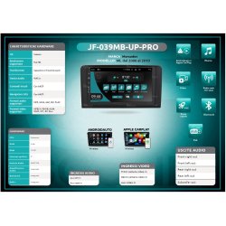 JF Sound android radio til Mercedes ML - 2006-2010<br/>