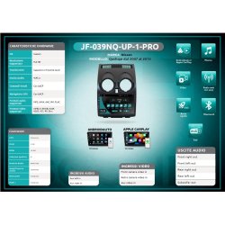 JF Sound android radio til Nissan Qashqai - 2007-2013