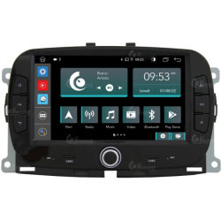 JF Sound multimedia system til Fiat 500 - 2015>