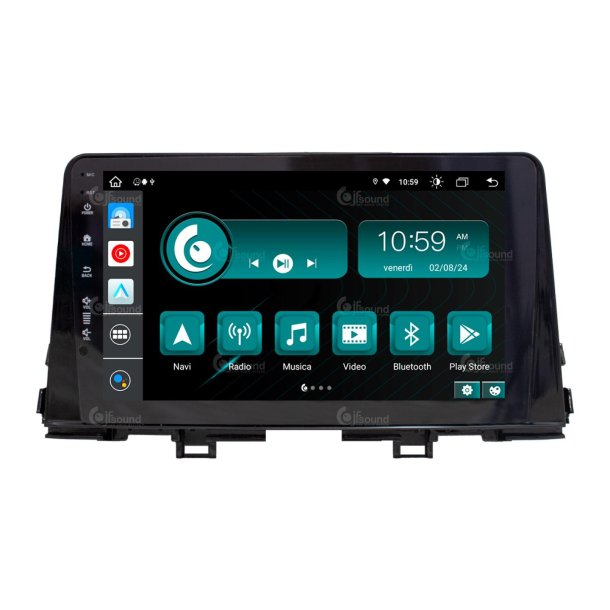 JF Sound multimedia system til KIA Picanto - 2017 > uden bakkamera