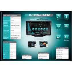 JF Sound android radio til Toyota Aygo, Citroen C1 & Peugeot 108
