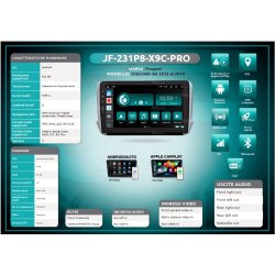 JF Sound multimedia system til Peugeot 208 & 2008 - 2012-2019