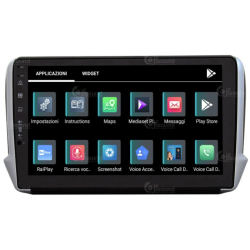 JF Sound multimedia system til Peugeot 208 & 2008 - 2012-2019