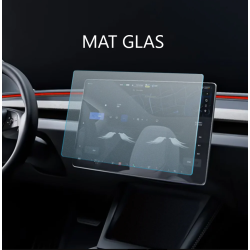 Skrmbeskytter i MAT hrdet glas til begge skrme - Tesla 3 &#34;Highland&#34;