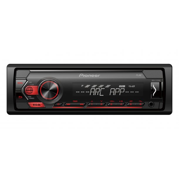 Pioneer enkelt DIN bilradio uden CD afspiller