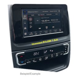 Bakkamera Interface til Fiat Ducato3, 7&#34; Uconnect R1LOW