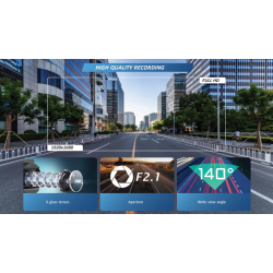 Neoline kompakt, lille dashcam<br/>