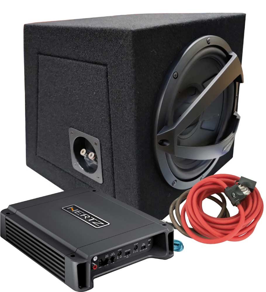 Hertz 10" subwoofer sæt HCP2 & DS25 Lydsystem DC Scandinavia A/S