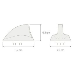 MTA/Calearo Shark 2 Triplex FM/DAB/GPS til Fiat gruppen