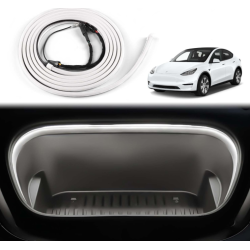 Hvid LED lysstribe til frunk - Tesla 3/Y