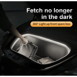 Hvid LED lysstribe til frunk - Tesla 3/Y