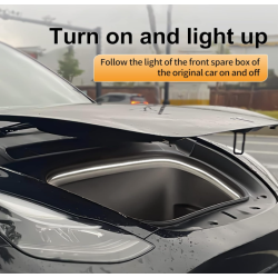 Hvid LED lysstribe til frunk - Tesla 3/Y